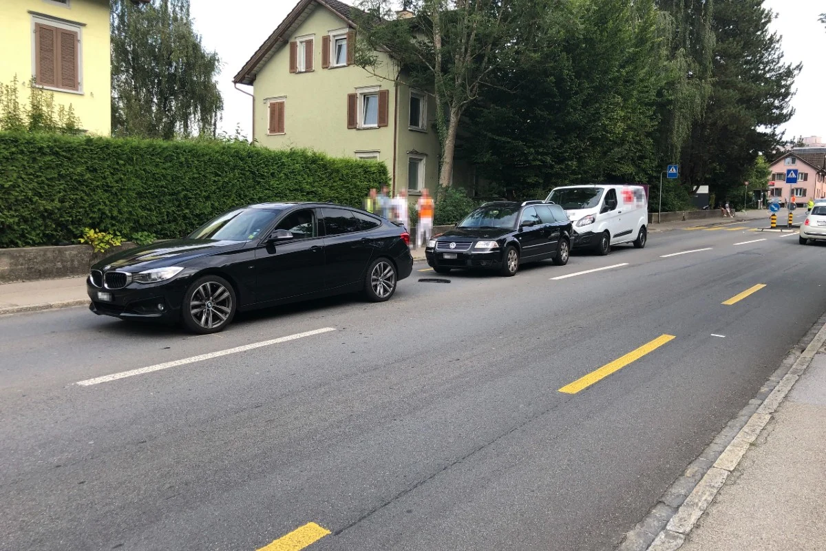  Wittenbach SG - Rund 16'000 Franken Sachschaden bei Auffahrunfall
