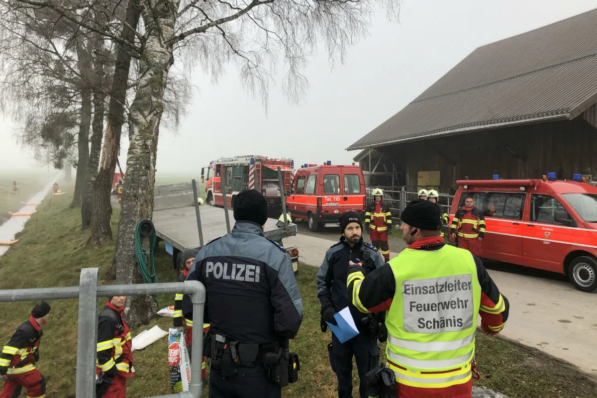 Schänis SG - Hydrauliköl ausgelaufen