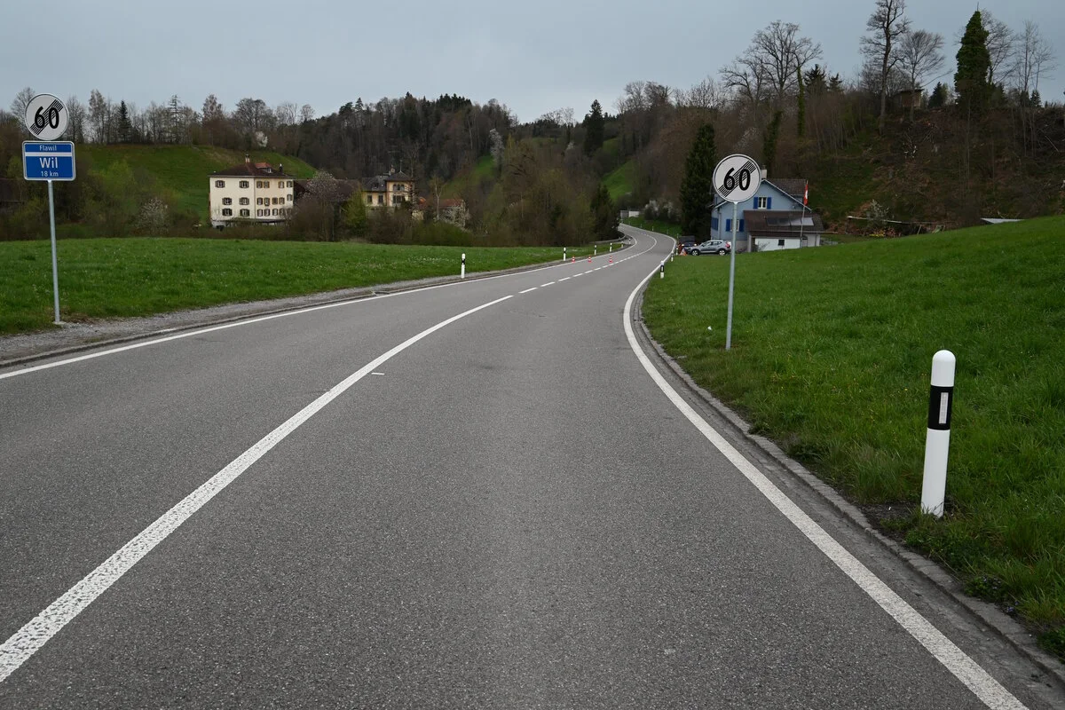 Gossau SG – Unfallhelfer angefahren