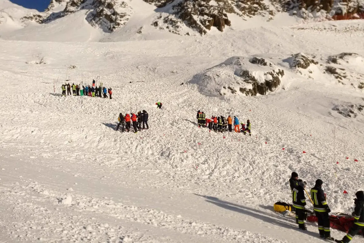 Trentino - Erneute Lawine erfasst 4 Skifahrer in den Brenta Dolomiten