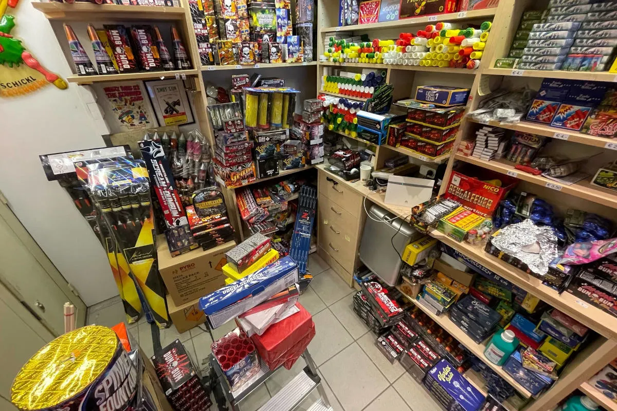 Wien – 100 Kilogramm Pyrotechnik beschlagnahmt