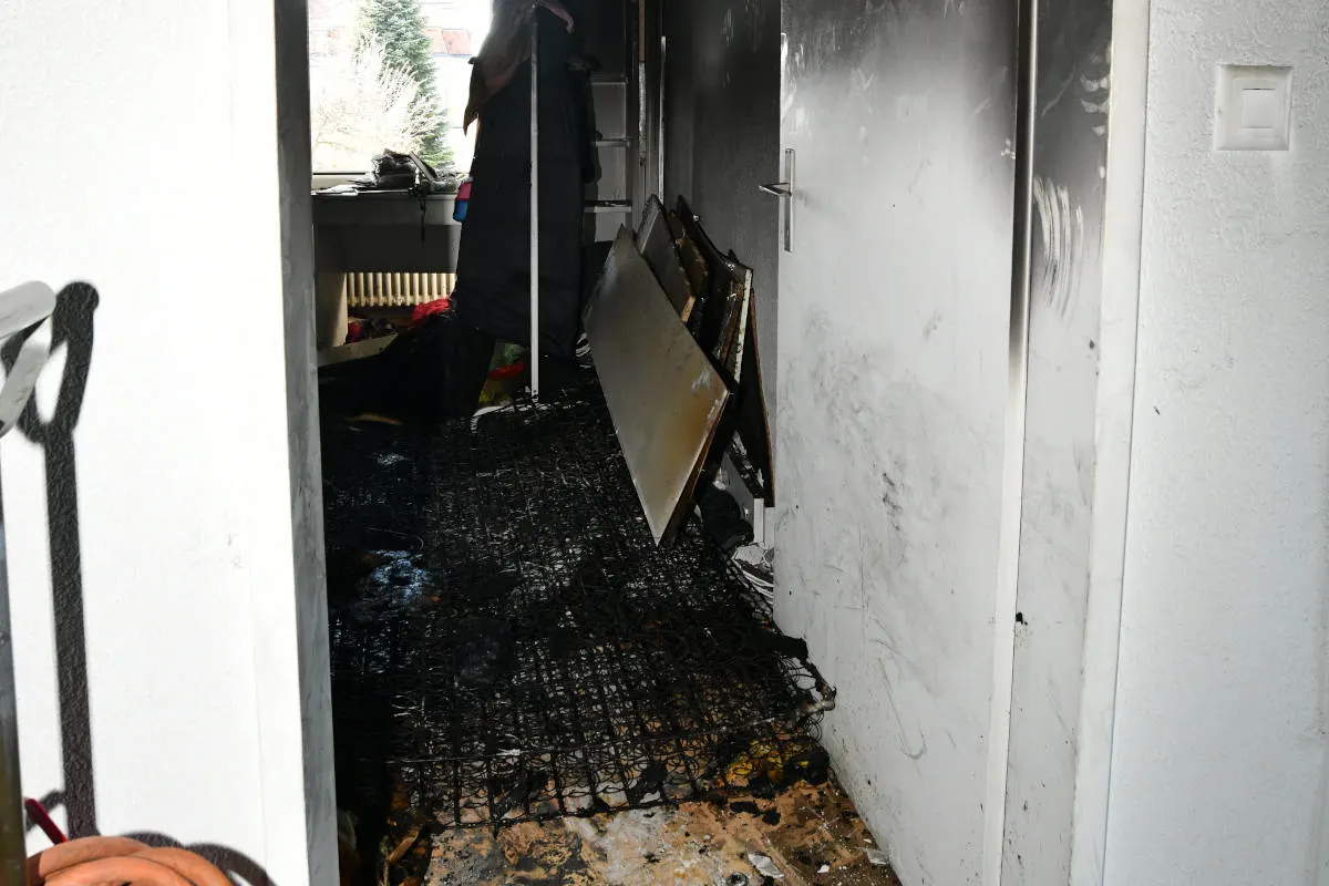 Rorschach SG – Brand in Mehrfamilienhaus