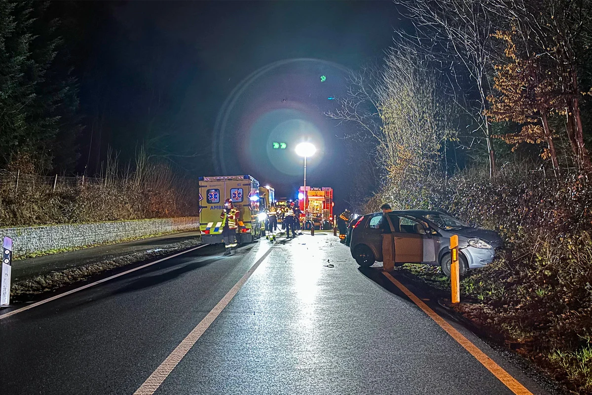 Allschwil BL – Feuerwehr nach Unfall im Einsatz 