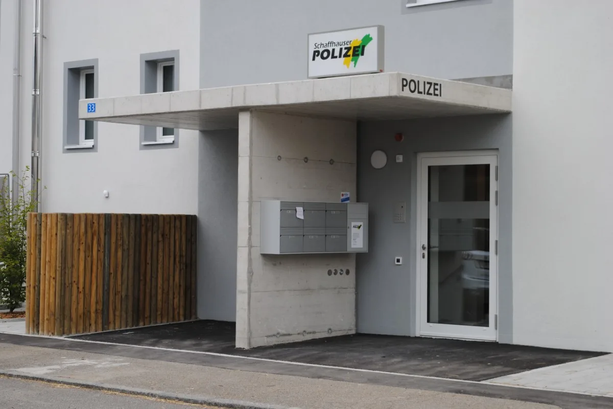 Thayngen SH - Einweihung der Polizeistation Reiat