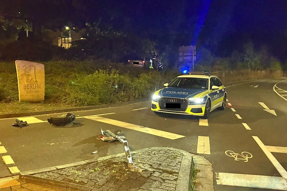 Speyer RP – Unfall nach medizinischem Notfall von Autofahrer
