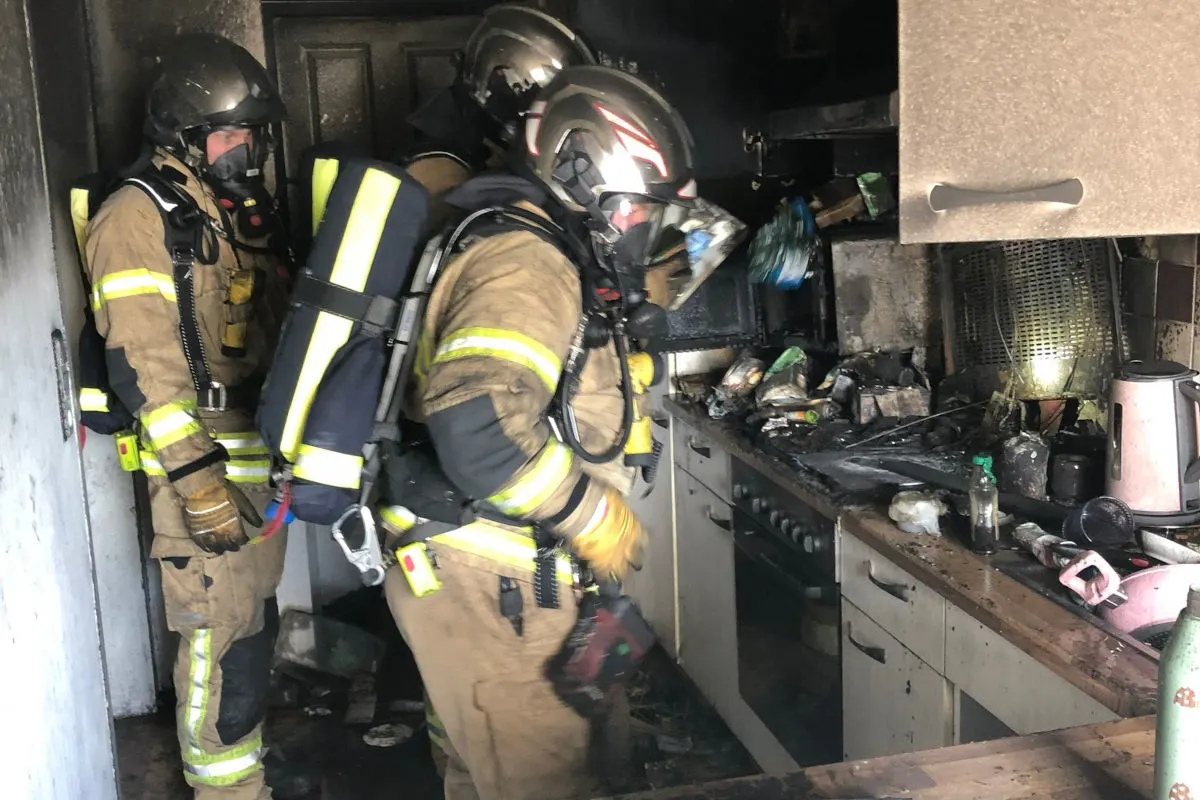 Graz-Gries ST – Wohnung in Brand geraten