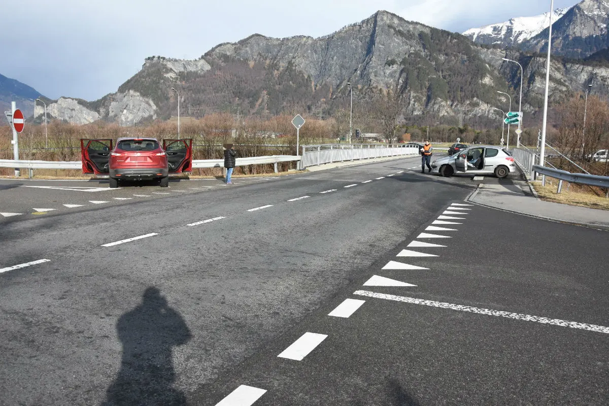 Bad Ragaz SG - 74-Jährige sieht anderes Auto nicht