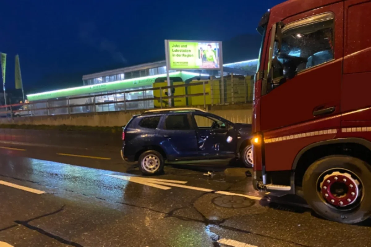 Kanton Zug - Verkehrsunfälle auf Zuger Strassen 