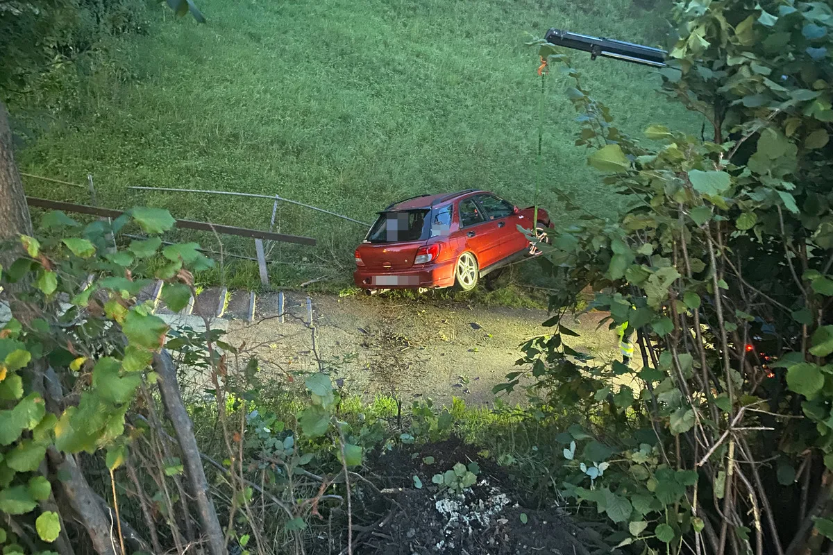 Unfall in Bischofszell TG - Am Steuer eingeschlafen
