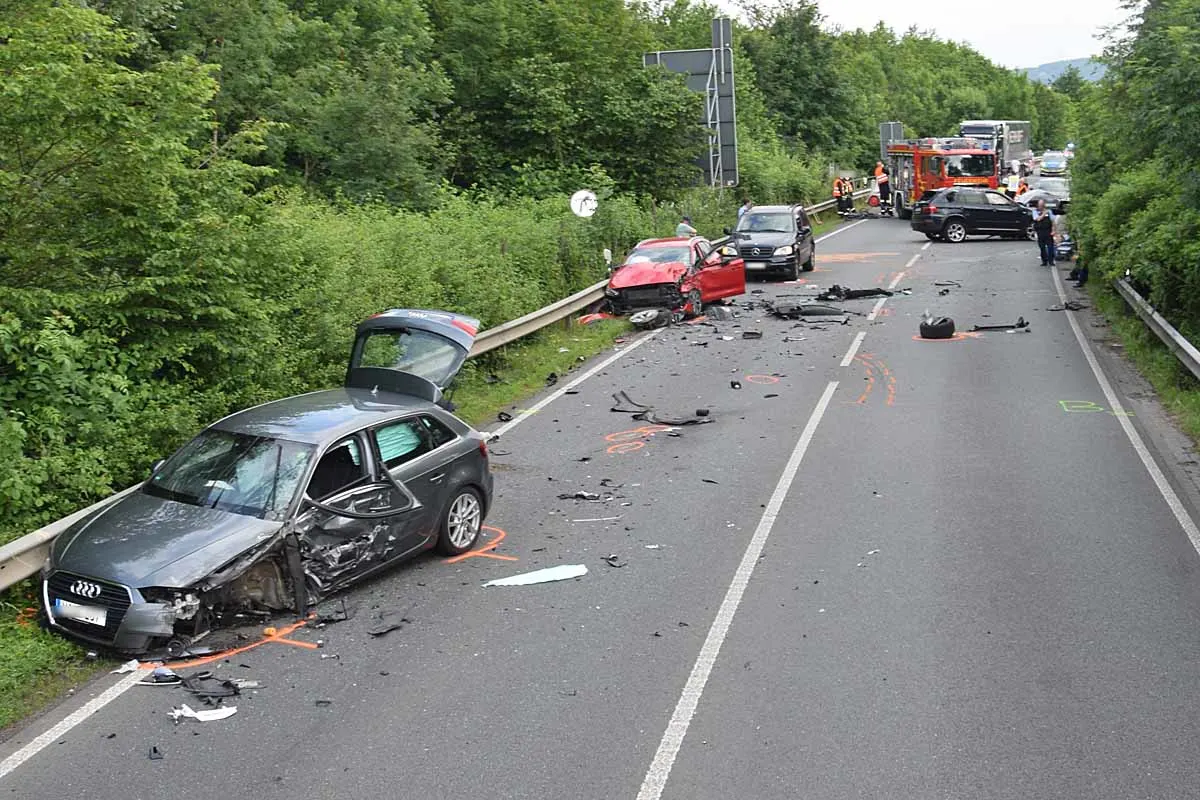 Kirchlengern - Schwerer Unfall mit mehreren Verletzten