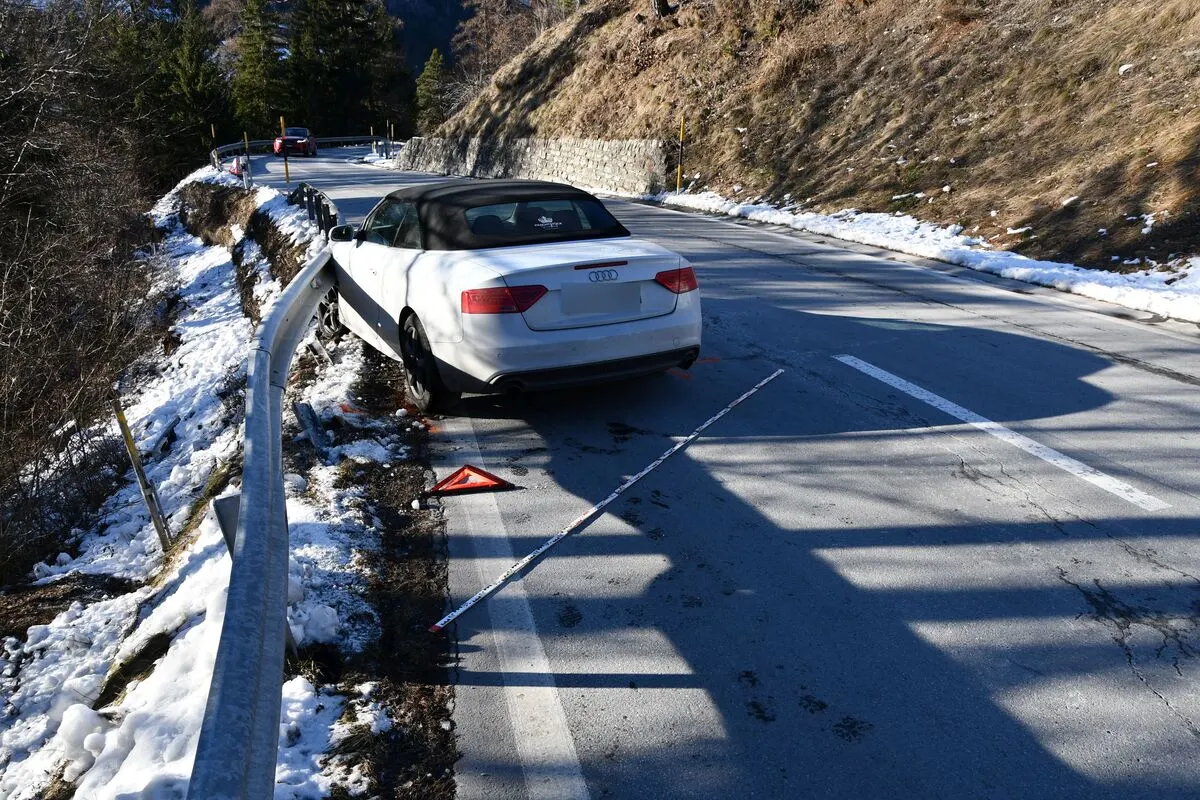 Chur GR - Totalschaden nach Unfall 