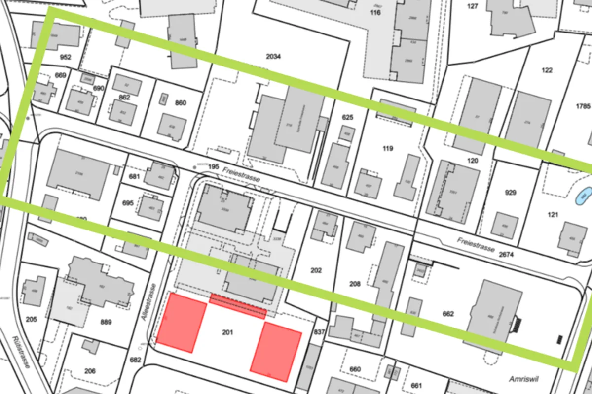 Amriswil TG – Verkehrseinschränkungen wegen Bauarbeiten an der Freiestrasse