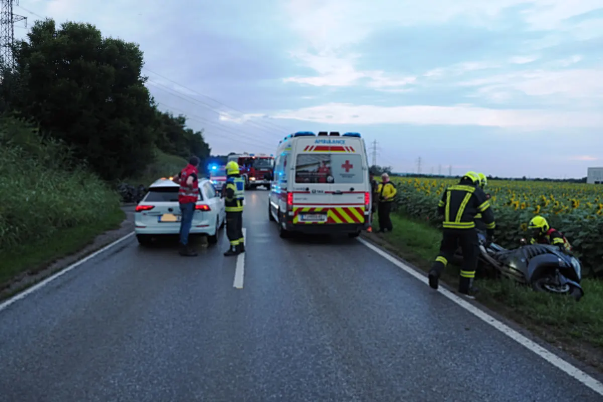 Biedermannsdorf NÖ – Feuerwehr im Dauereinsatz