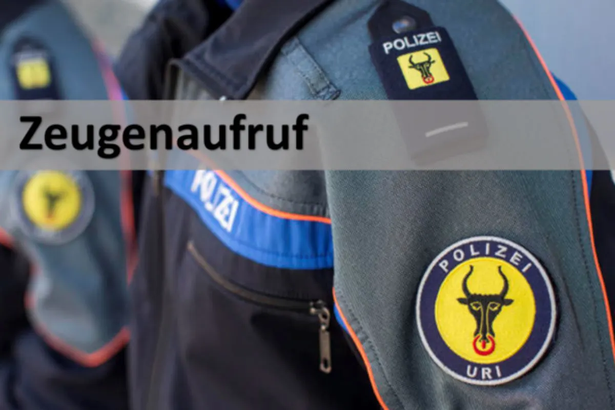 Gurtnellen UR – Diebstahl aus Restaurant