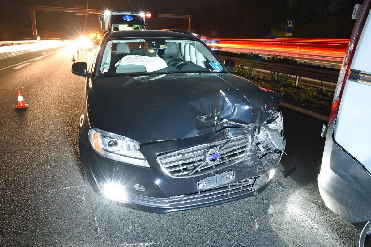 A14/Buchrain LU - Auffahrcrash führt zu massivem Stau