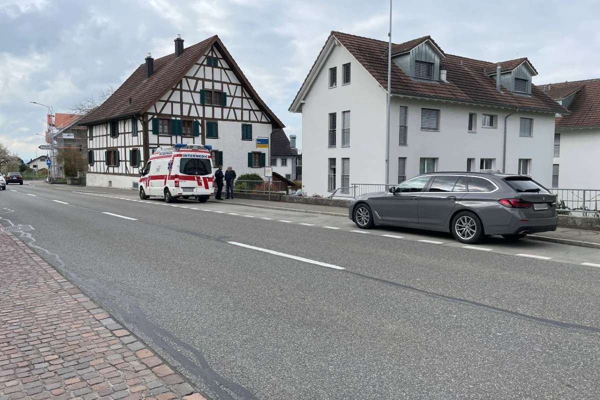 Oberlunkhofen AG - Beim ausparken Geländer durchbrochen