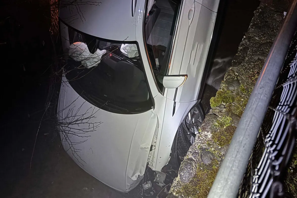 Unfall in Ballwil LU – Auto stürzt in Bachbett