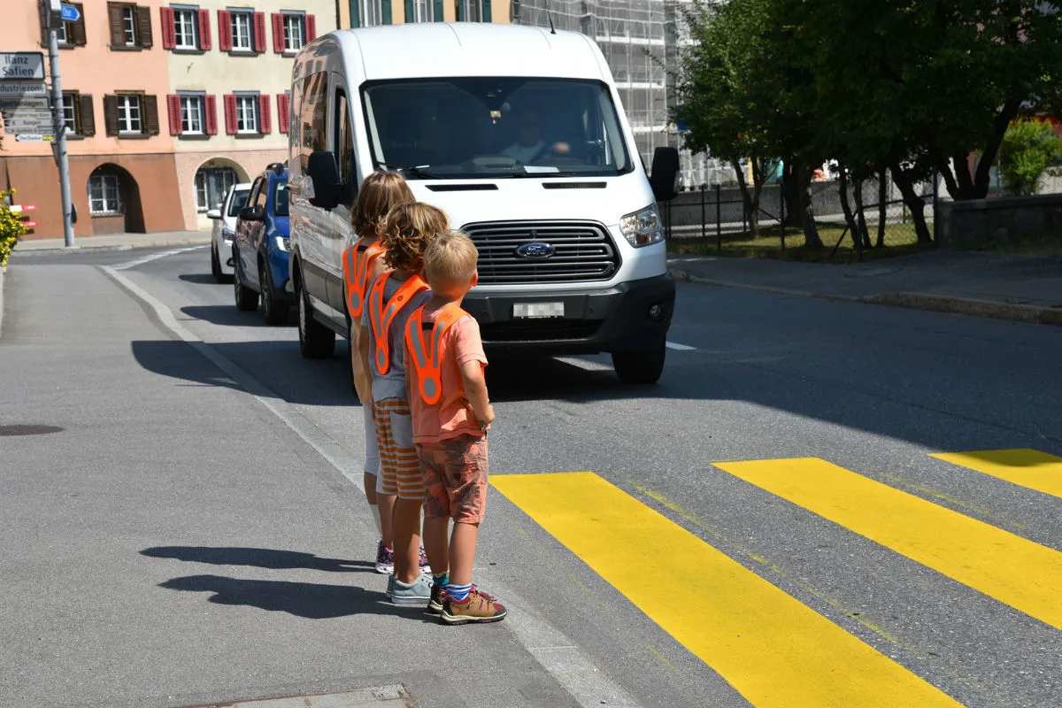 Graubünden GR - Botschaft für die Verkehrsteilnehmenden zum Schulbeginn 2018