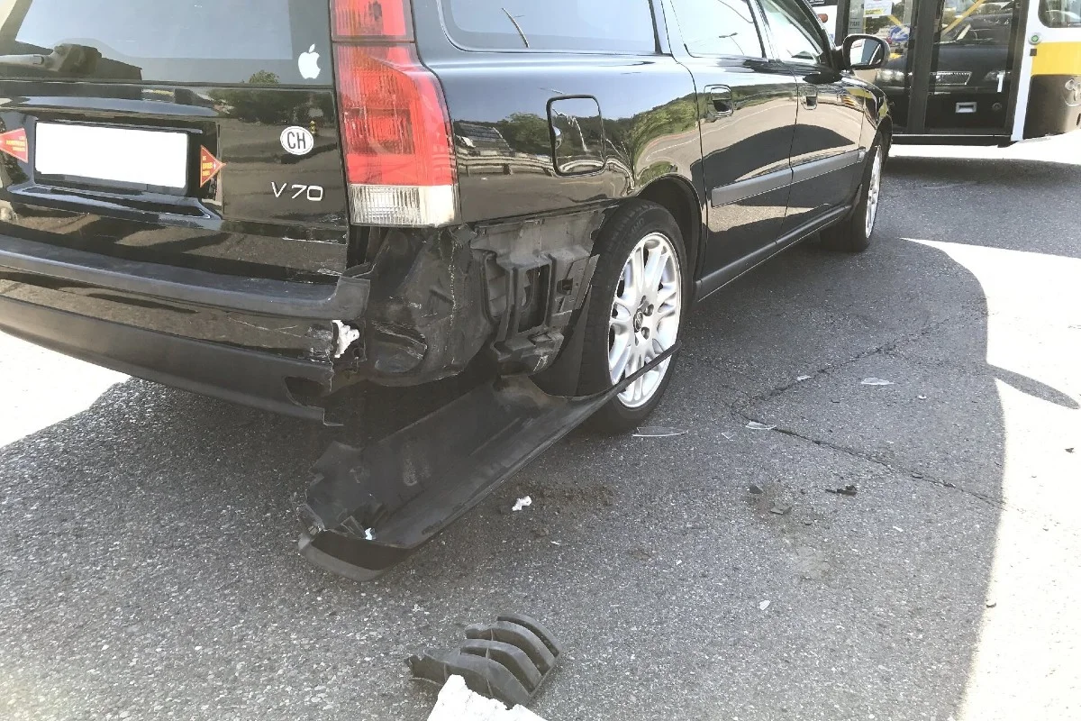 Stadt Schaffhausen - Auffahrkollision zwischen zwei Autos