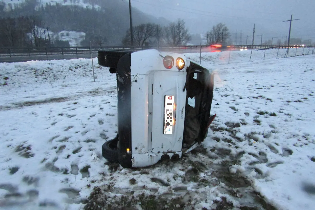 A3 Kanton Glarus – Zwei Verkehrsunfälle auf der Autobahn