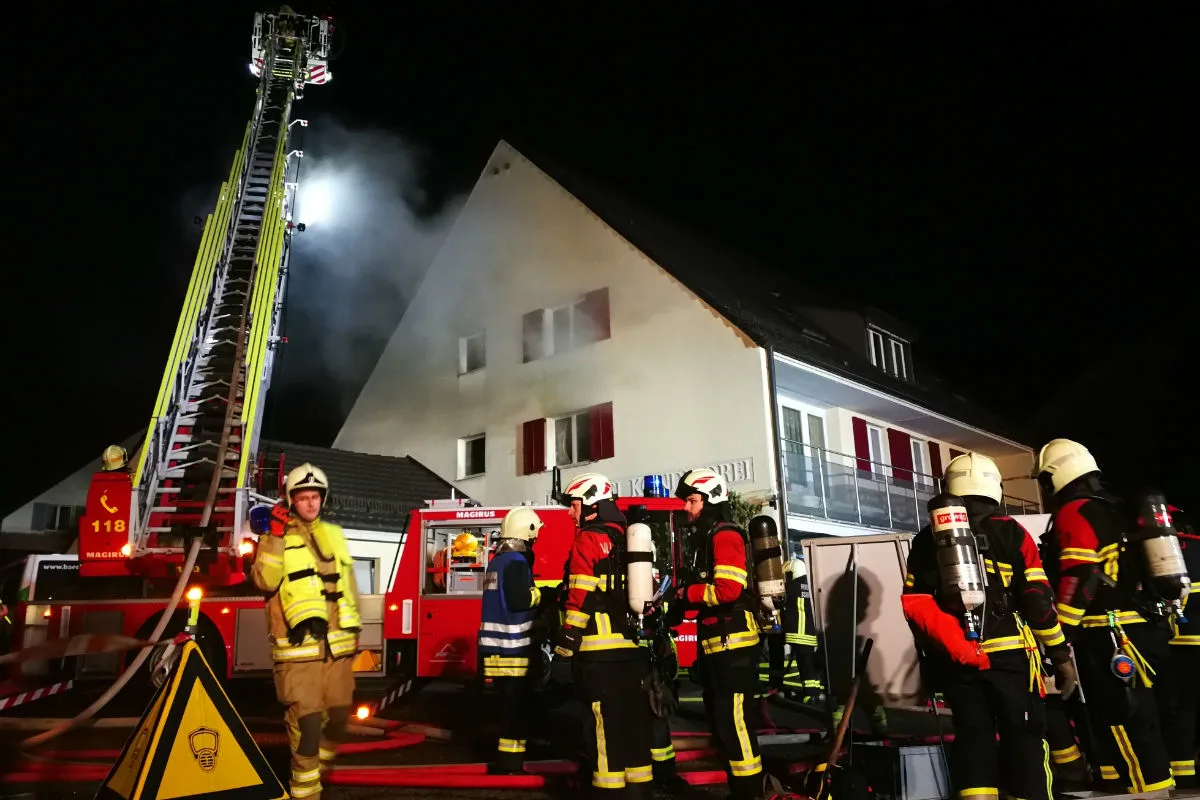 Schinznach-Dorf AG - Brand in Bäckerei