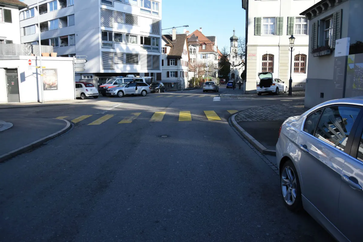 Rorschach SG - Vortritt missachtet und geflüchtet