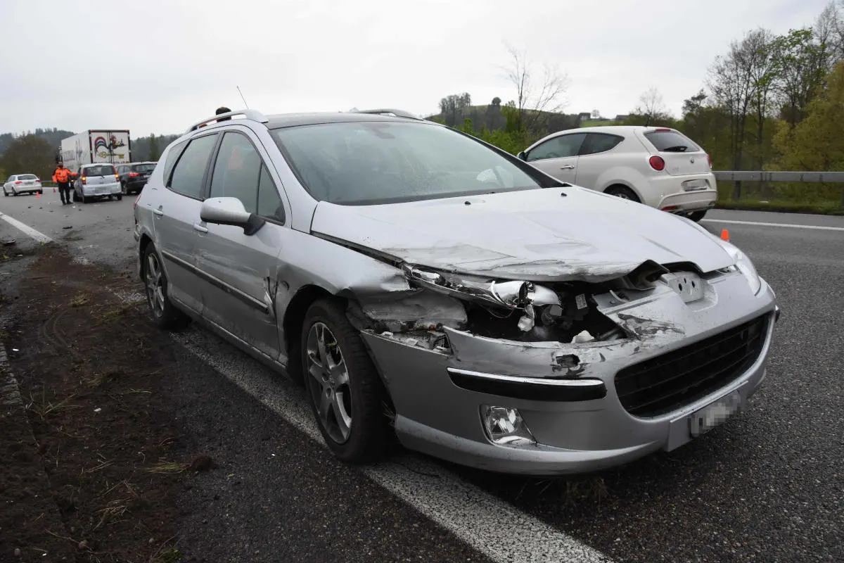 Oberbüren SG - Bei Unfall verletzt