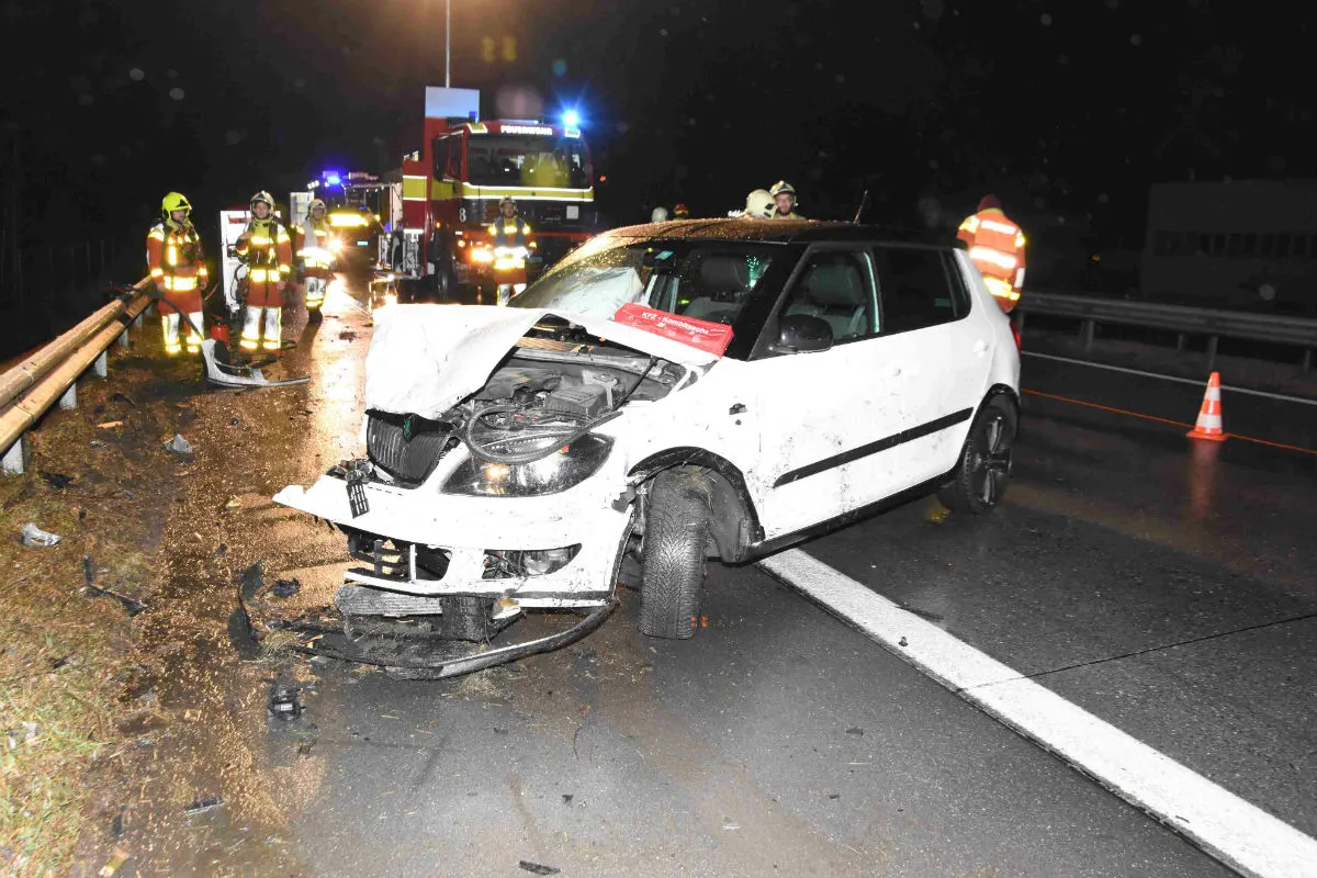 Sennwald SG - Alkoholisiert verunfallt - zwei Frauen verletzt