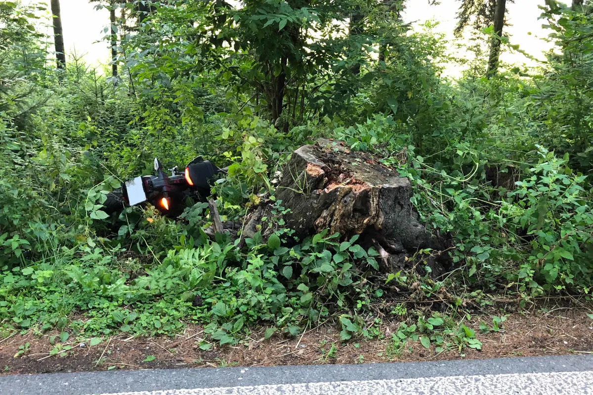 Luzern / Rothenburg LU – Zwei Unfälle mit Motorrädern im Morgenverkehr