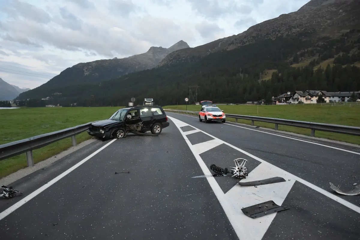 Champfèr GR - Zwei Mal Totalschaden nach Sekundenschlaf