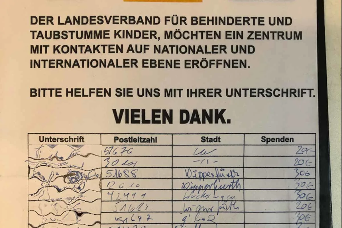 Oberbergischer Kreis - Unseriöse Spendensammler unterwegs