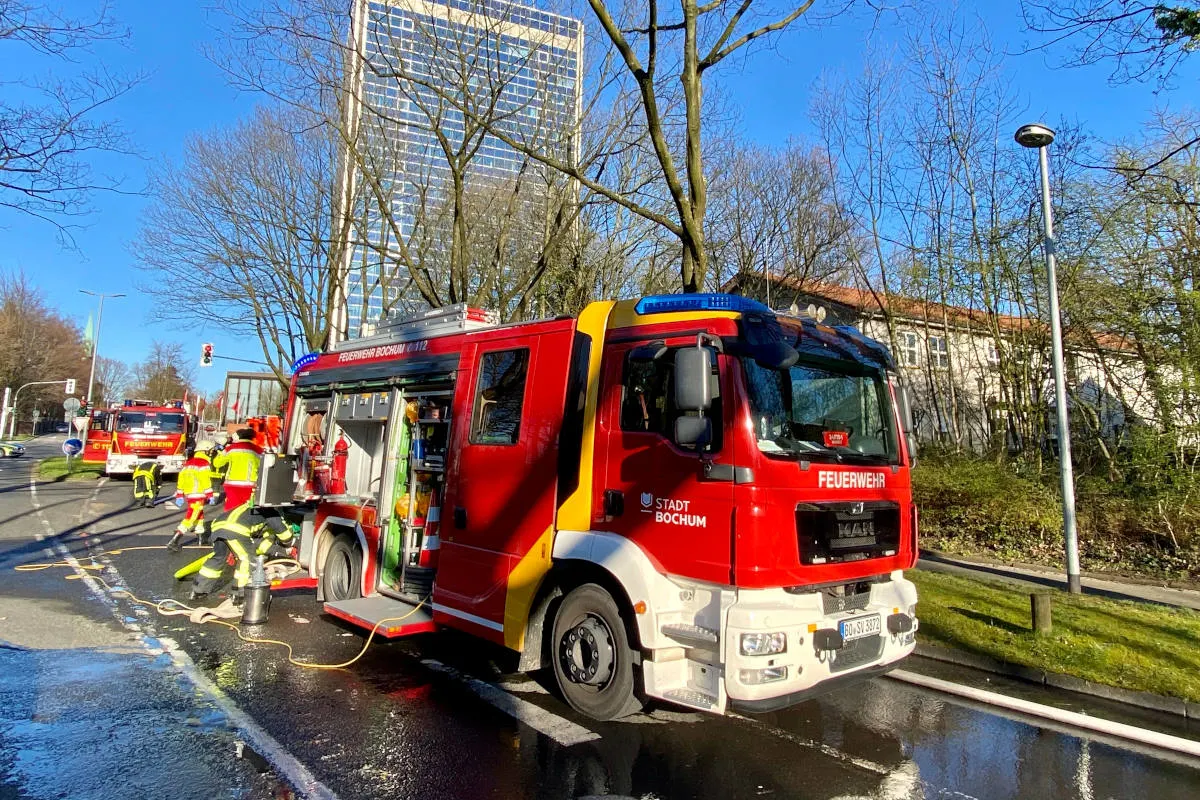 Stockach/Hoppetenzell - Brand eines Carports
