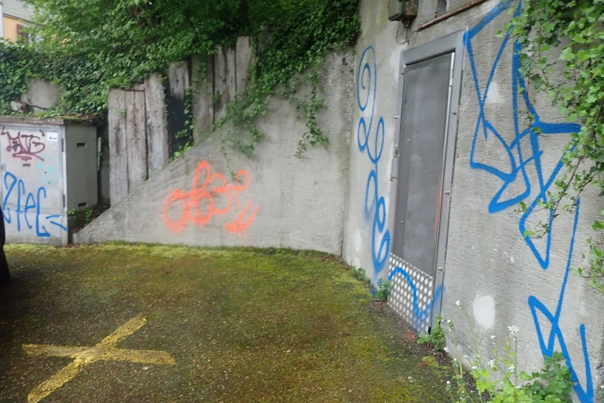 Kreuzlingen TG -  Zahlreiche Sachbeschädigungen durch Sprayereien