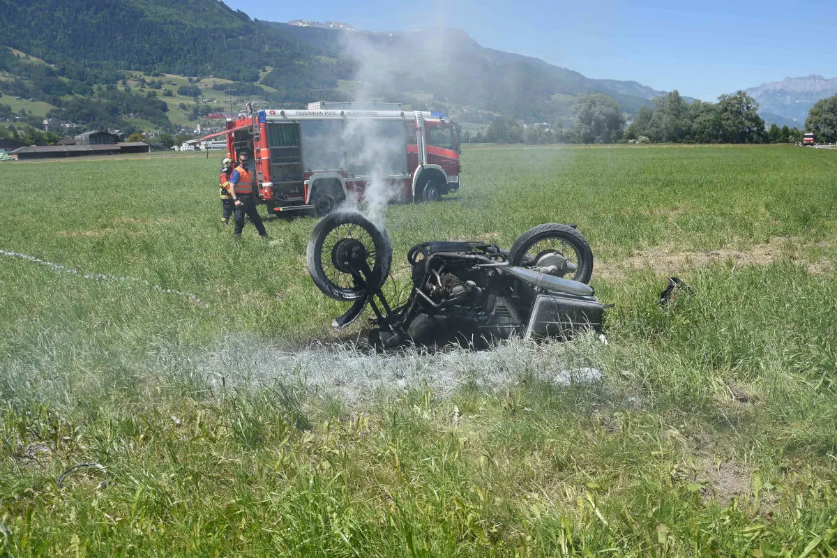 Mels SG – Kollision beim Abbiegen