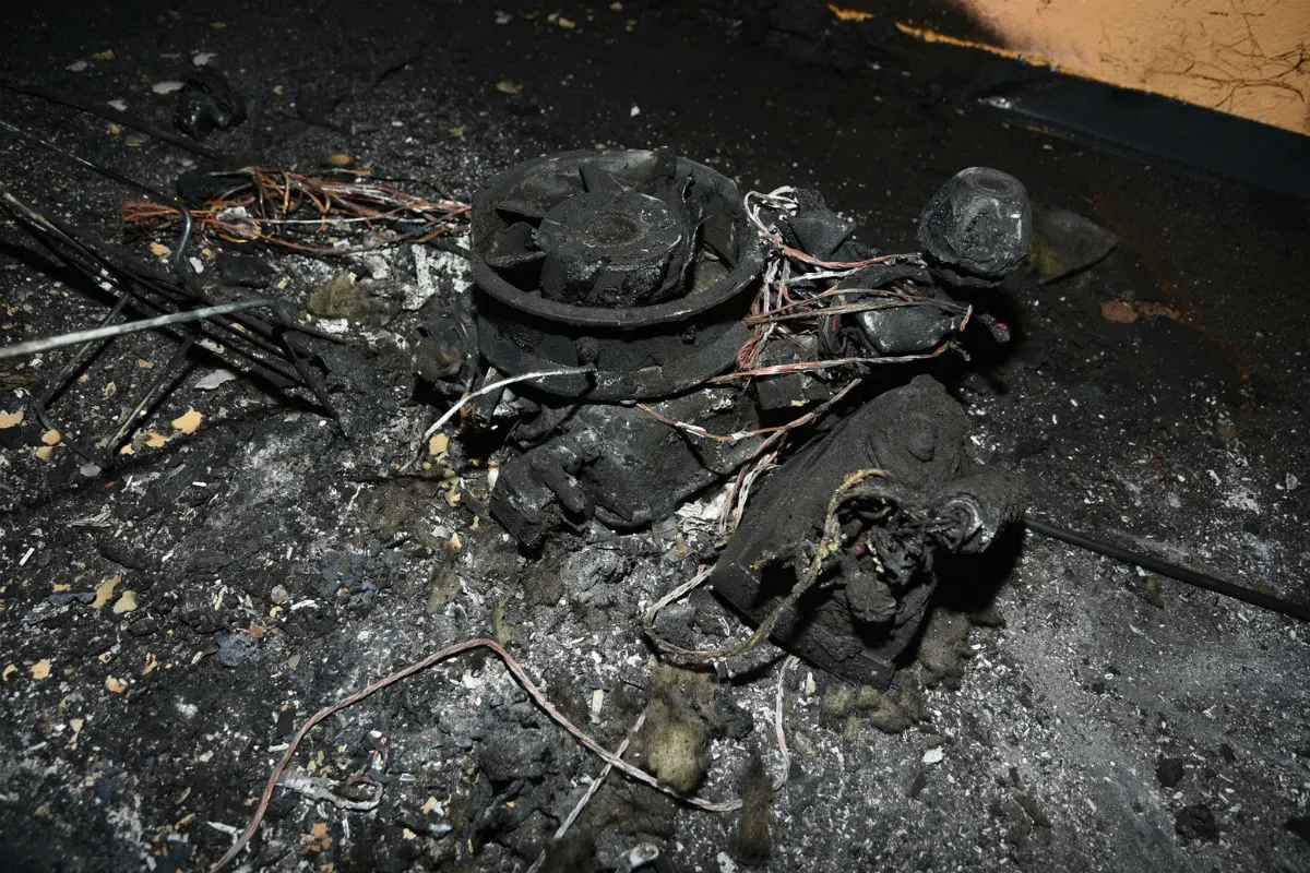 Nendeln FL - Brand durch defektes Bügeleisen