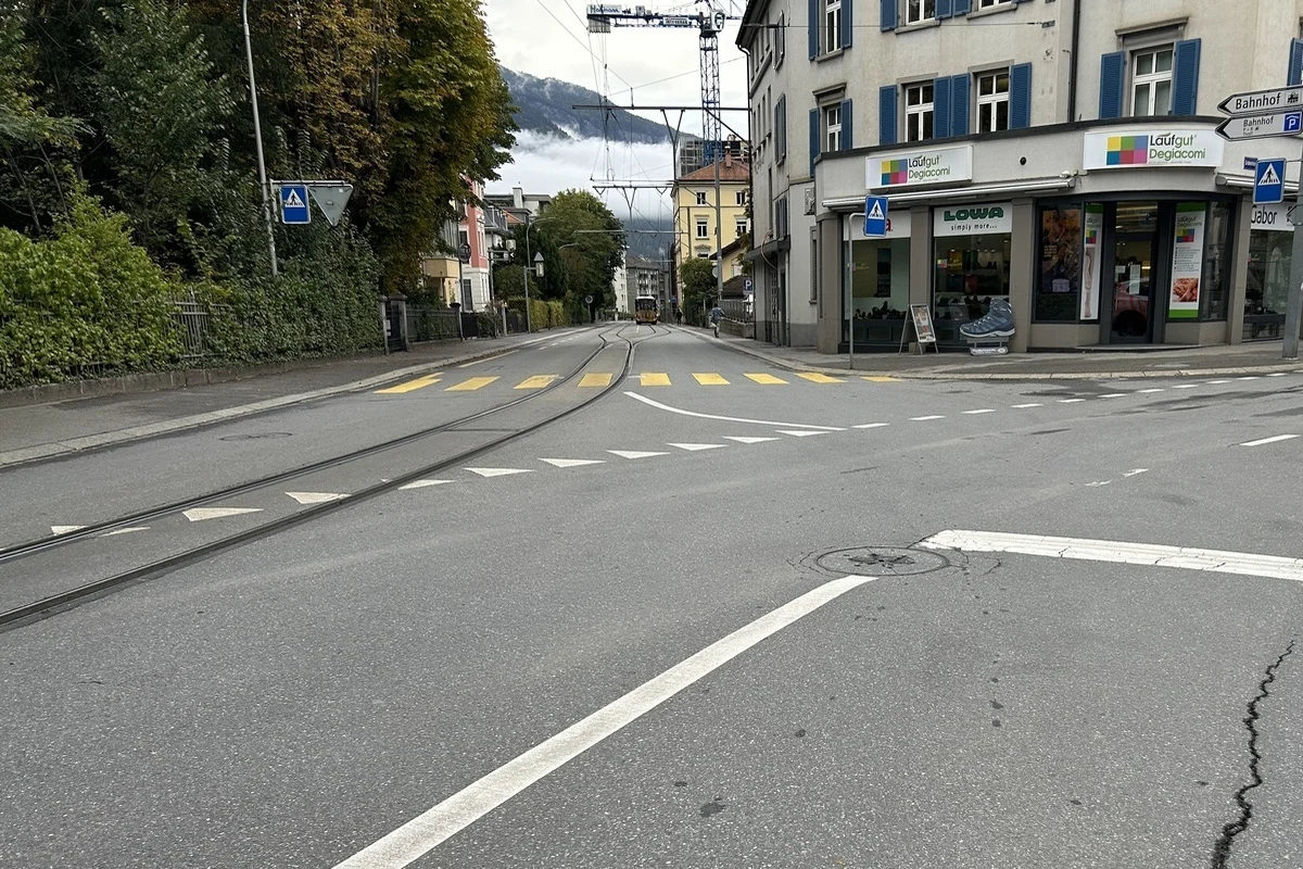 Chur GR – Verkehrsunfall auf Fussgängerstreifen