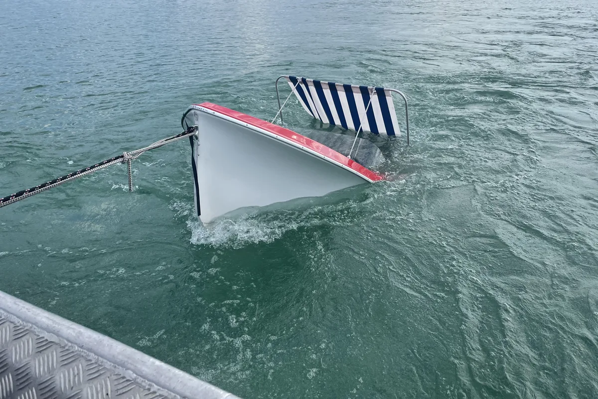 Sempachersee LU - Motorboot gesunken 