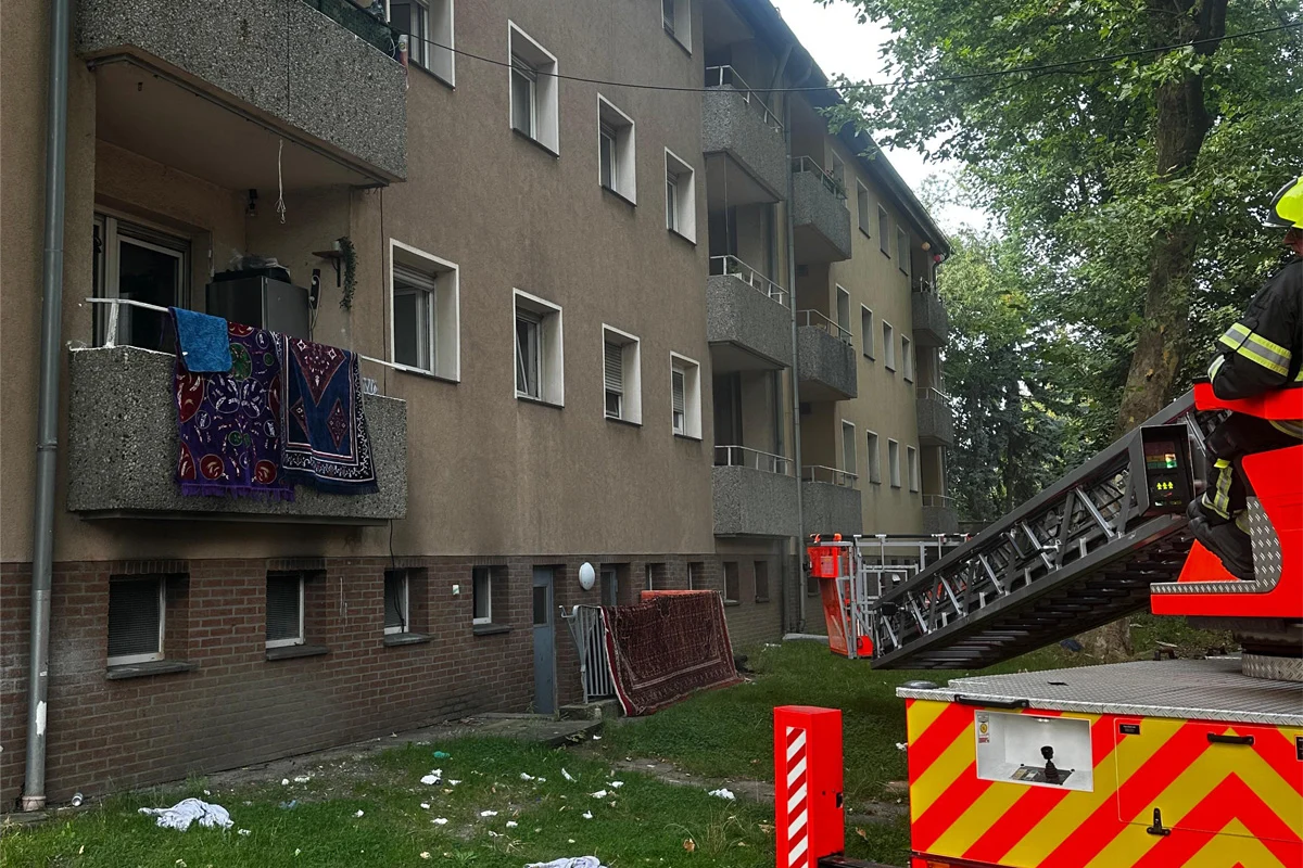 Bergheim NW – Drei Erwachsene und vier Kinder bei Kellerbrand gerettet