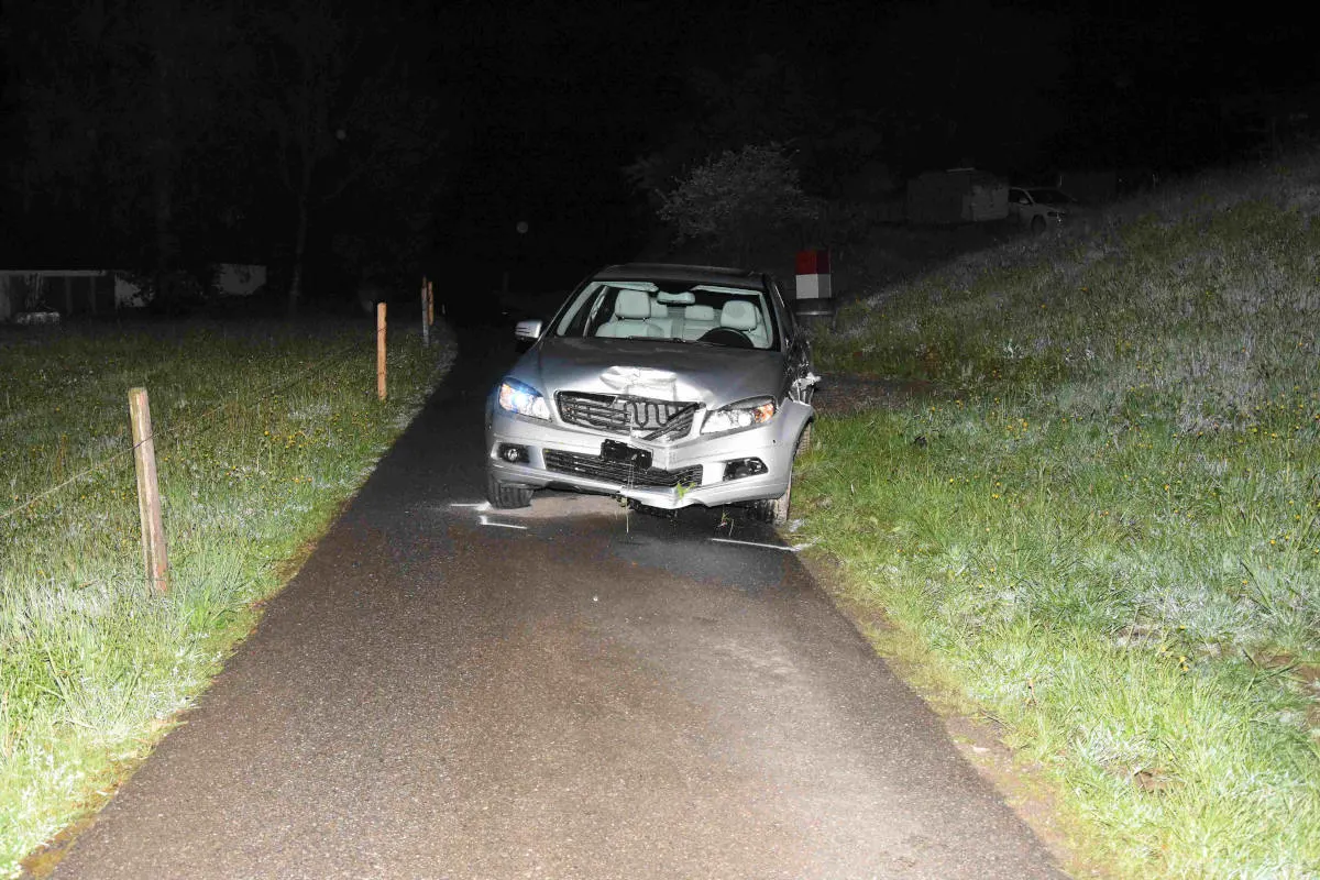 Ebnat-Kappel SG – Auto entwendet und verunfallt