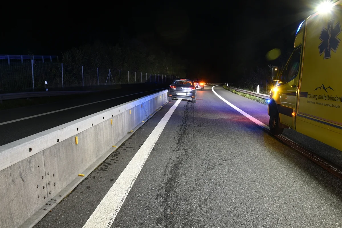 Zillis GR - Blut-und Urinprobe nach Unfall angeordnet 