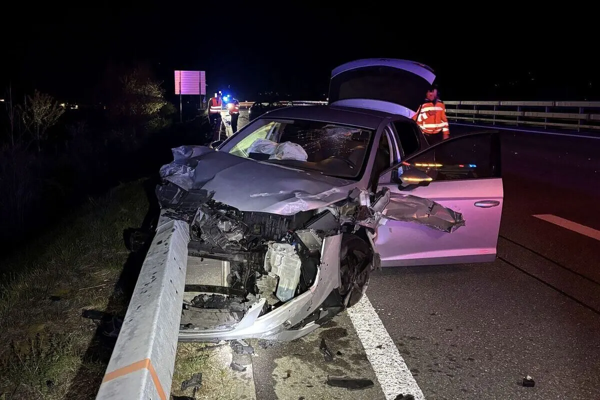 Niederurnen GL – Zwei Verletzte bei Unfall auf A3