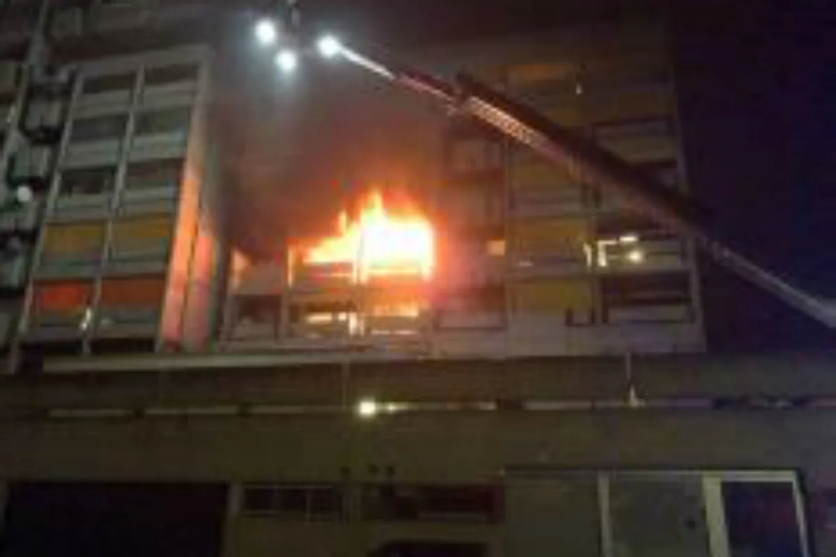 Sitten VS - Brand in einem Mehrfamilienhaus