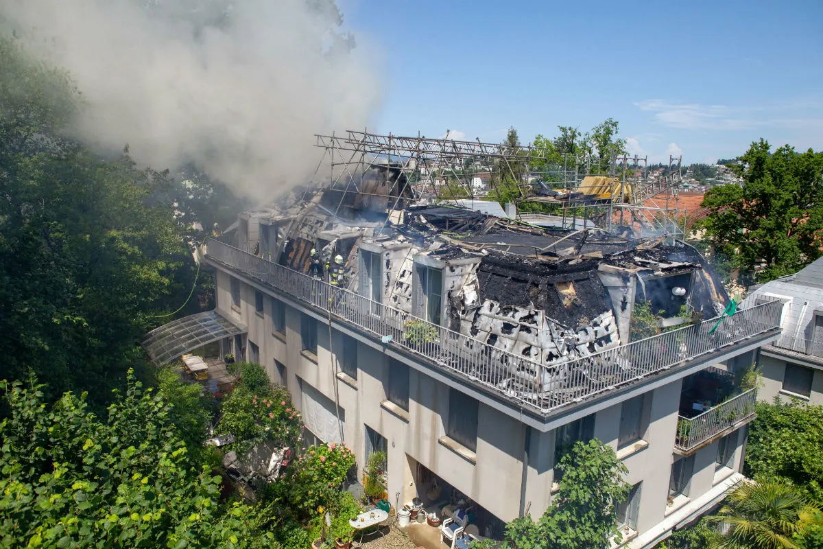 Stadt Luzern - Brand Mehrfamilienhaus geklärt