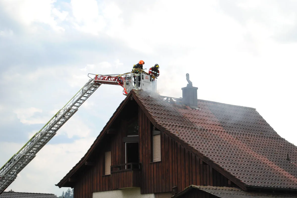 Ramsen SH – Blitzeinschlag in Einfamilienhaus