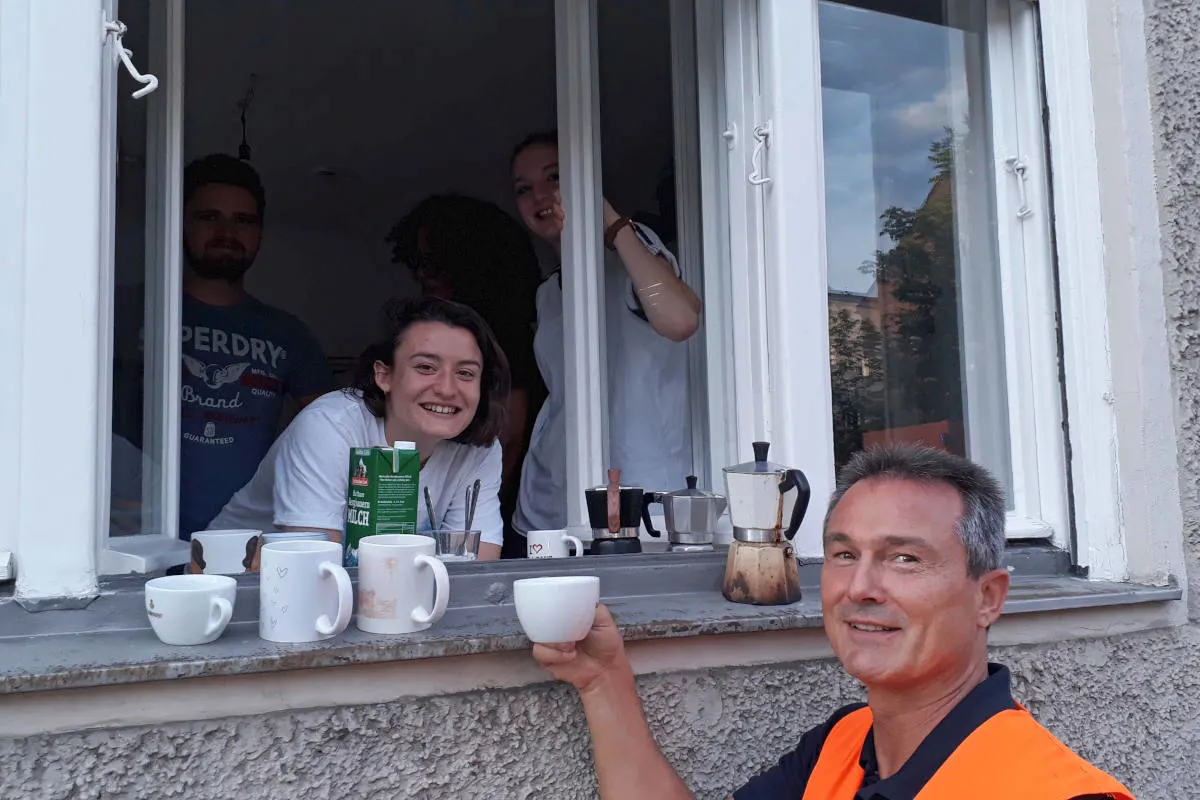 Kaffee anstatt Gaffen 
