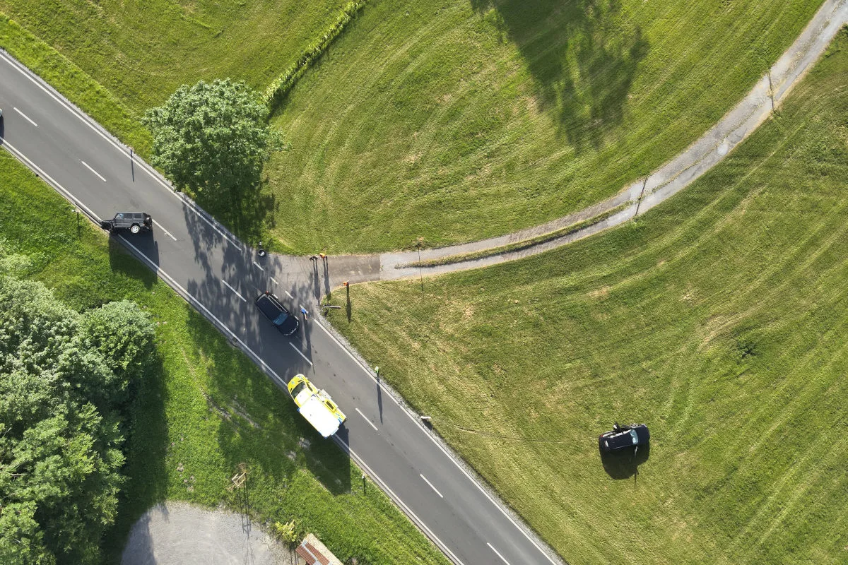 Unfall in Ricken SG – Zwei Autos kollidieren frontal
