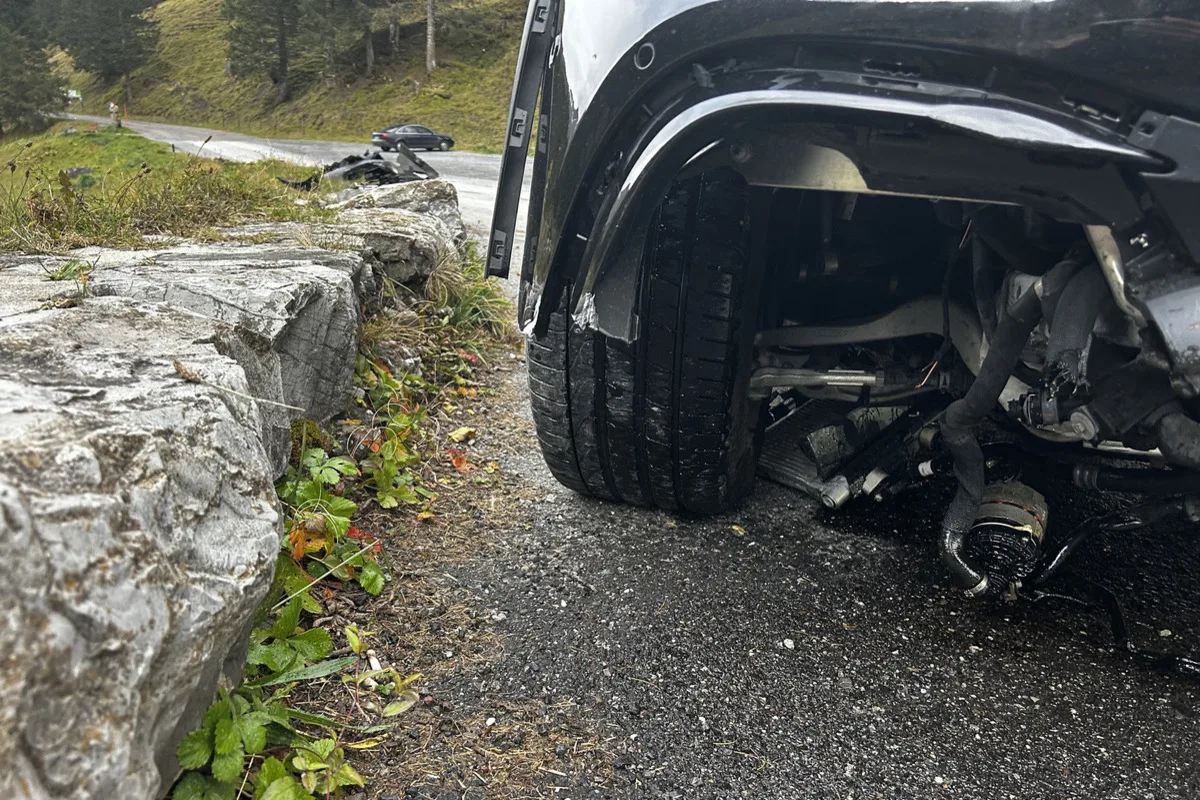 Steg/Triesenberg FL - Blutentnahme nach Unfall angeordnet 