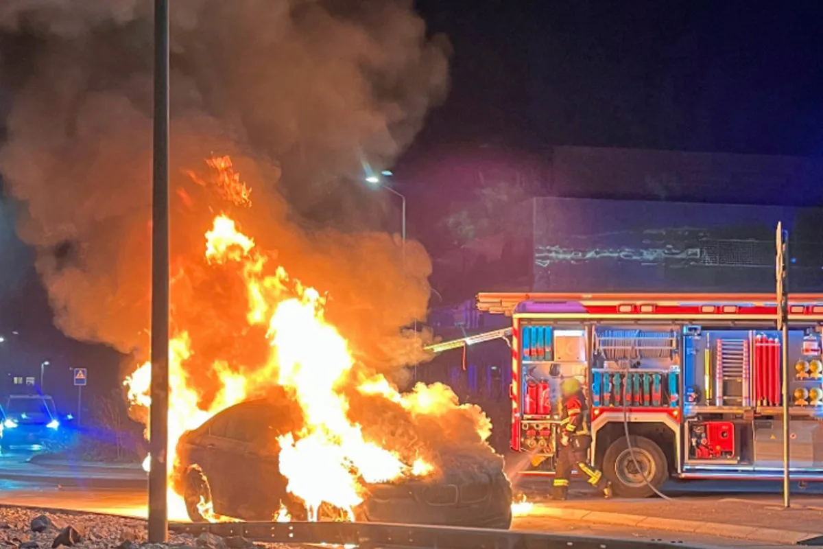 Sempach LU – Auto brennt während der Fahrt