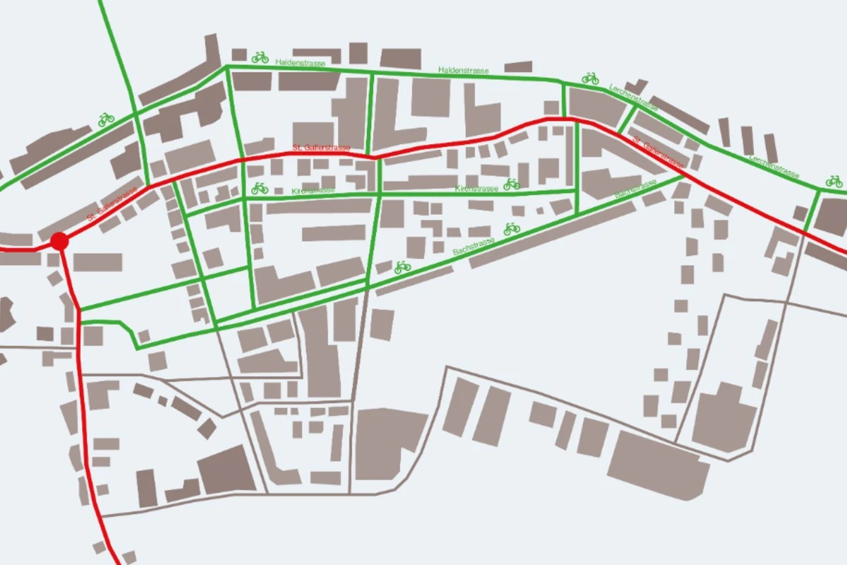 Kontrollen in Gossau SG - Knapp 1'400 Velofahrerinnen und Velofahrer gesichtet