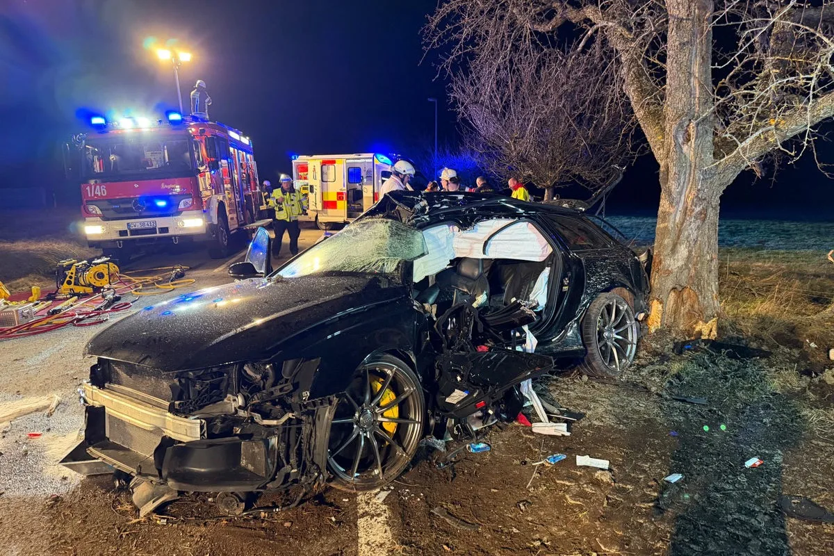 Schömberg – Zwei Tote und zwei Verletzte nach schwerem Unfall